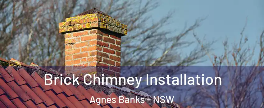 Brick Chimney Installation Agnes Banks - NSW