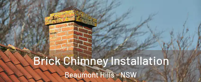 Brick Chimney Installation Beaumont Hills - NSW