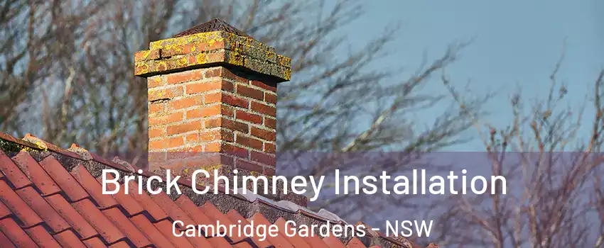Brick Chimney Installation Cambridge Gardens - NSW