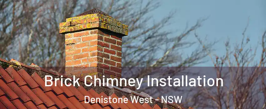 Brick Chimney Installation Denistone West - NSW