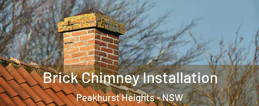 Brick Chimney Installation Peakhurst Heights - NSW