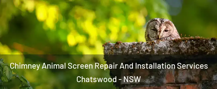 Chimney Animal Screen Repair And Installation Services Chatswood - NSW