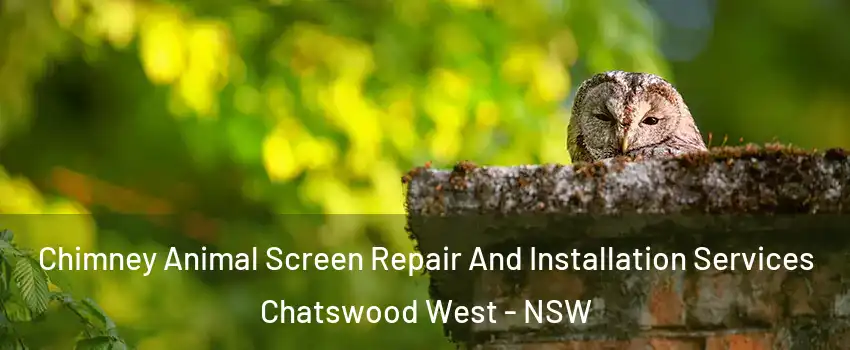 Chimney Animal Screen Repair And Installation Services Chatswood West - NSW