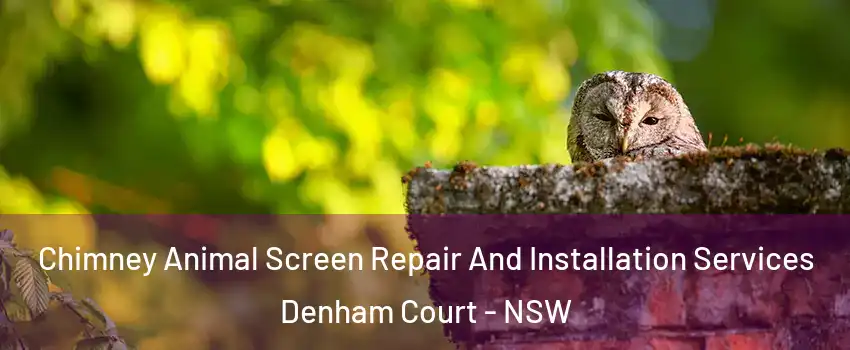 Chimney Animal Screen Repair And Installation Services Denham Court - NSW