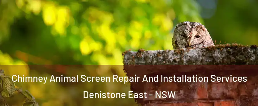 Chimney Animal Screen Repair And Installation Services Denistone East - NSW