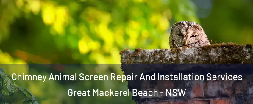 Chimney Animal Screen Repair And Installation Services Great Mackerel Beach - NSW