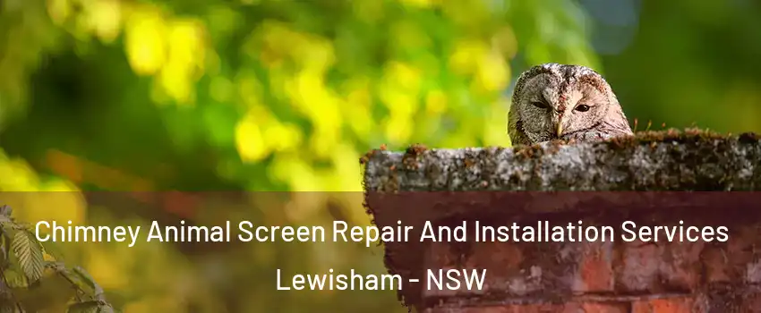 Chimney Animal Screen Repair And Installation Services Lewisham - NSW