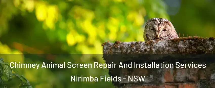 Chimney Animal Screen Repair And Installation Services Nirimba Fields - NSW