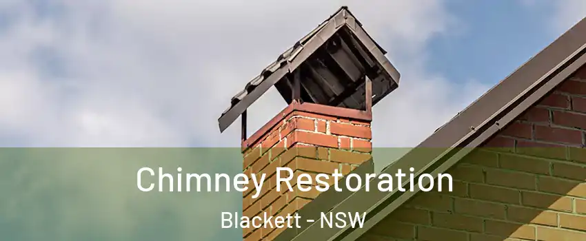 Chimney Restoration Blackett - NSW