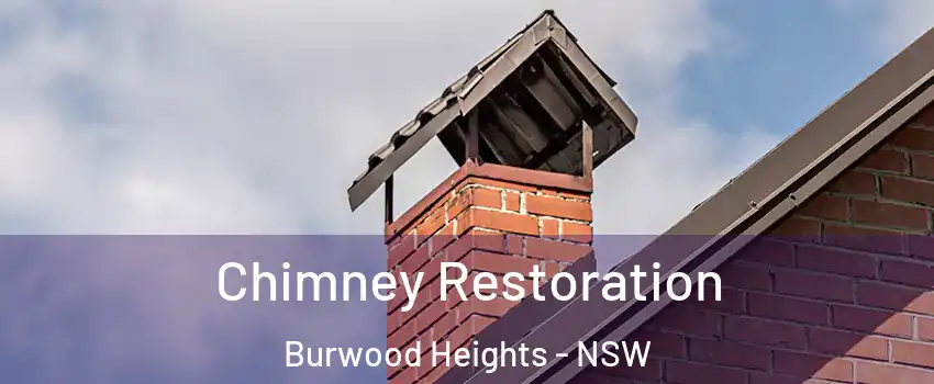 Chimney Restoration Burwood Heights - NSW