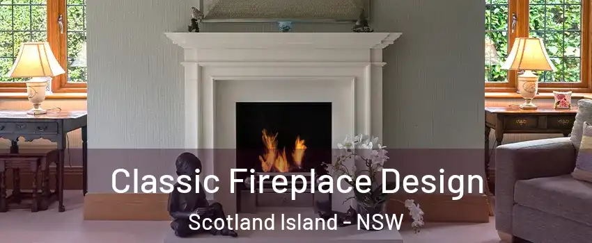 Classic Fireplace Design Scotland Island - NSW