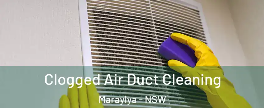 Clogged Air Duct Cleaning Maraylya - NSW