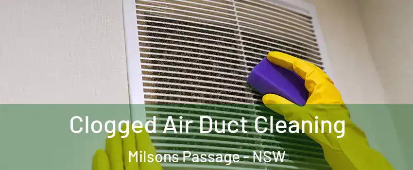 Clogged Air Duct Cleaning Milsons Passage - NSW