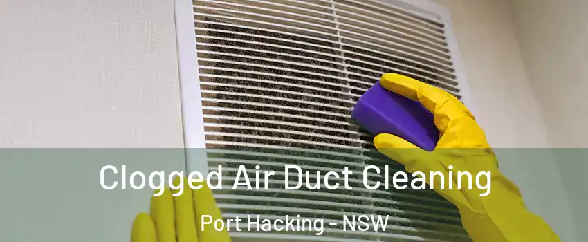 Clogged Air Duct Cleaning Port Hacking - NSW