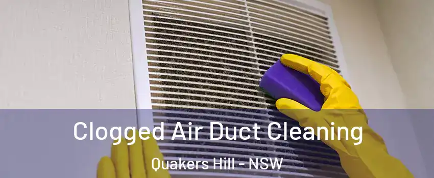 Clogged Air Duct Cleaning Quakers Hill - NSW