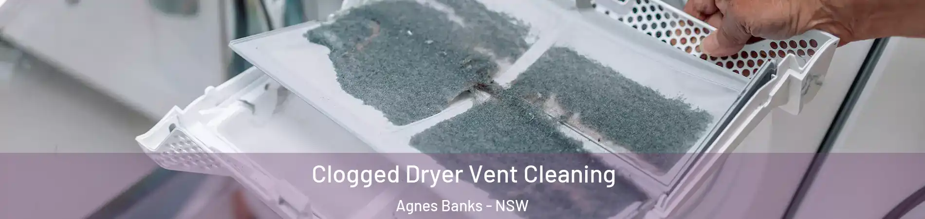 Clogged Dryer Vent Cleaning Agnes Banks - NSW
