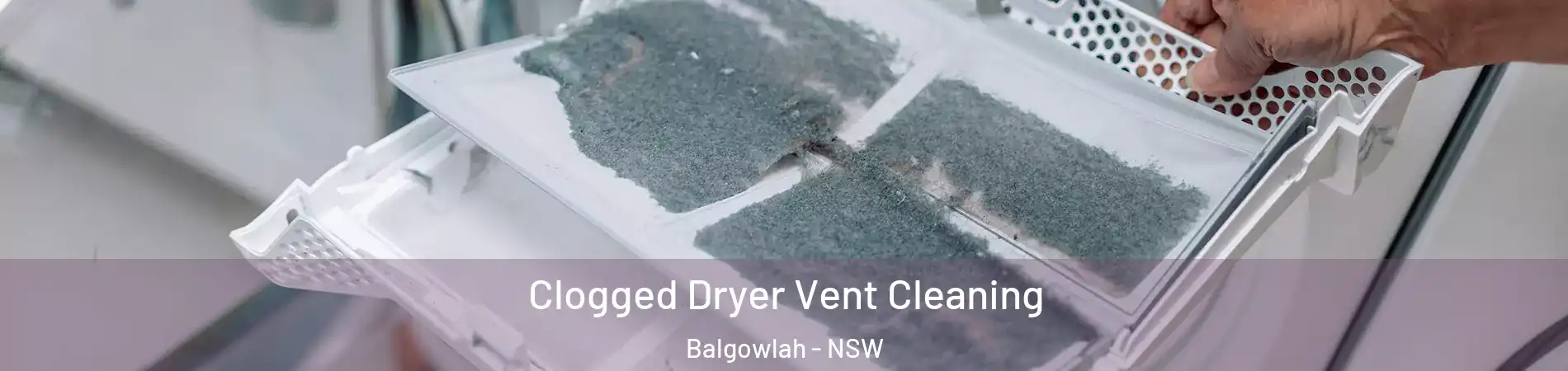 Clogged Dryer Vent Cleaning Balgowlah - NSW