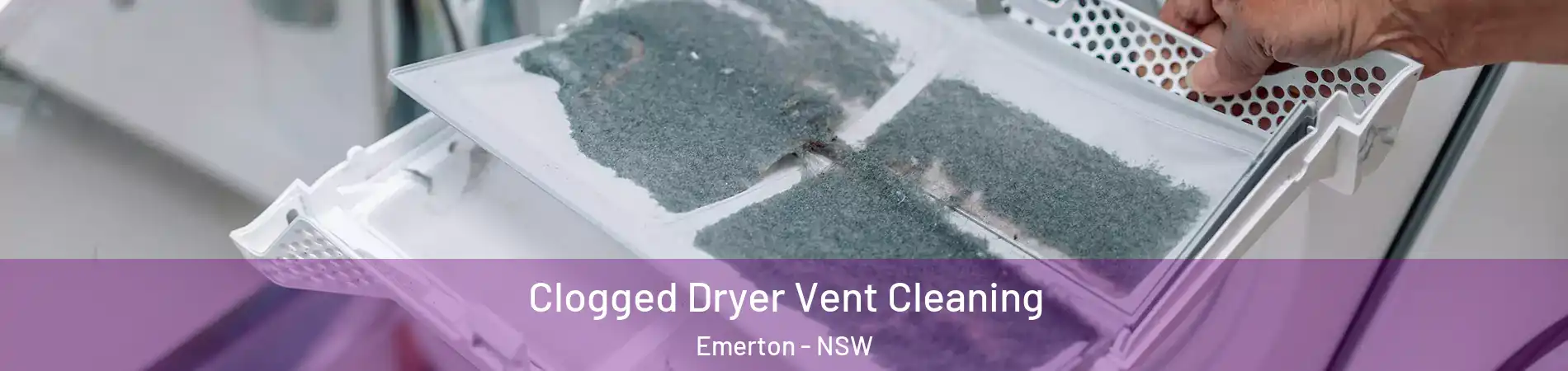 Clogged Dryer Vent Cleaning Emerton - NSW