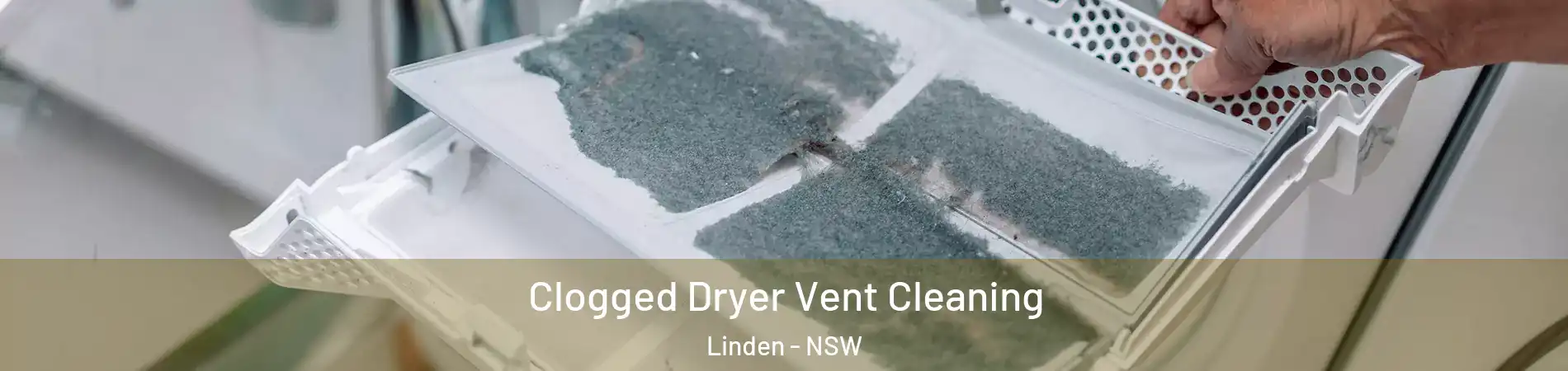 Clogged Dryer Vent Cleaning Linden - NSW