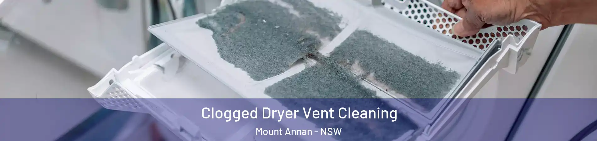 Clogged Dryer Vent Cleaning Mount Annan - NSW