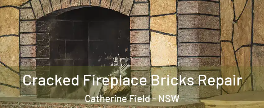 Cracked Fireplace Bricks Repair Catherine Field - NSW