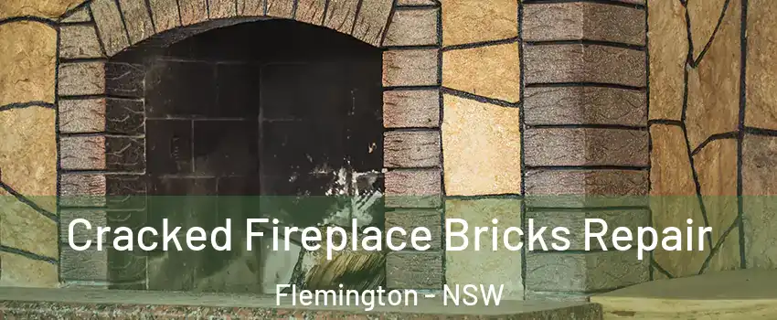 Cracked Fireplace Bricks Repair Flemington - NSW