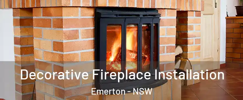 Decorative Fireplace Installation Emerton - NSW