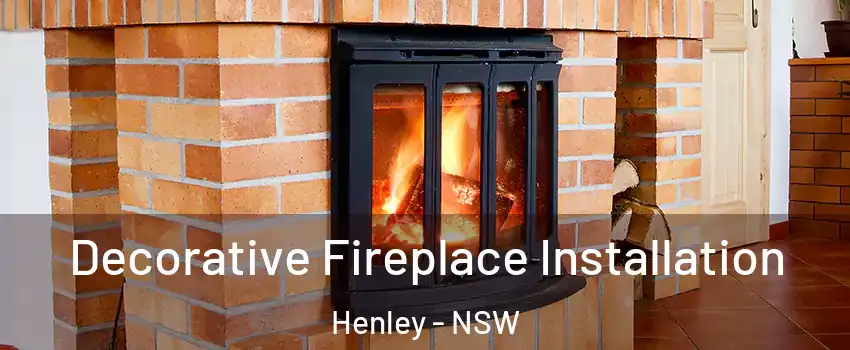 Decorative Fireplace Installation Henley - NSW