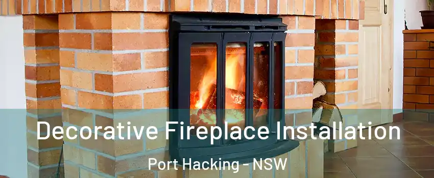 Decorative Fireplace Installation Port Hacking - NSW