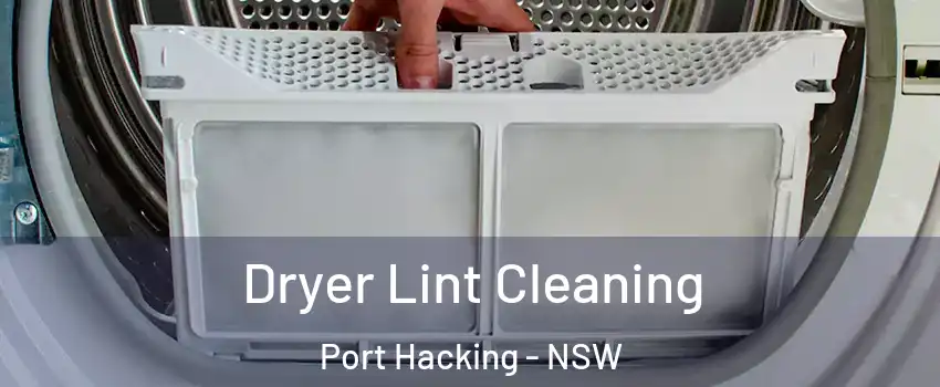 Dryer Lint Cleaning Port Hacking - NSW