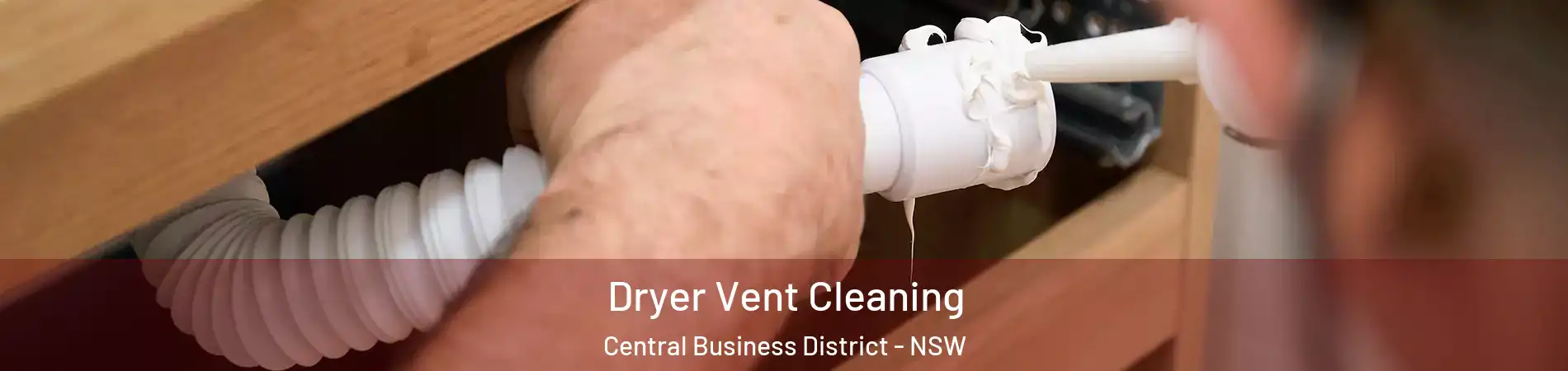Dryer Vent Cleaning Central Business District - NSW