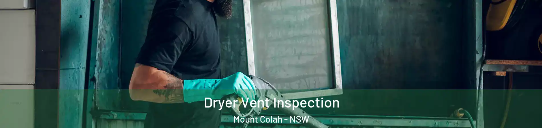Dryer Vent Inspection Mount Colah - NSW