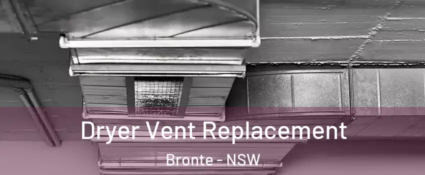 Dryer Vent Replacement Bronte - NSW