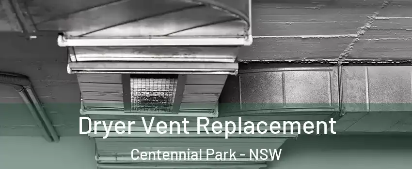 Dryer Vent Replacement Centennial Park - NSW