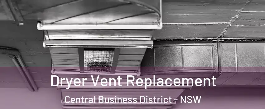 Dryer Vent Replacement Central Business District - NSW