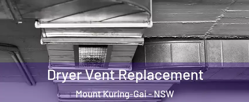 Dryer Vent Replacement Mount Kuring-Gai - NSW
