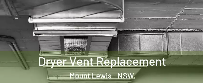 Dryer Vent Replacement Mount Lewis - NSW