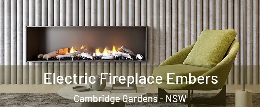 Electric Fireplace Embers Cambridge Gardens - NSW