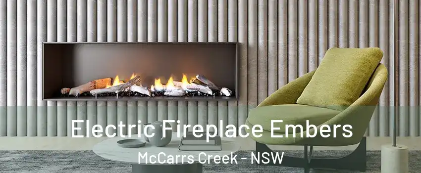 Electric Fireplace Embers McCarrs Creek - NSW