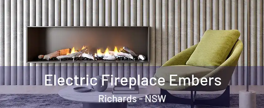 Electric Fireplace Embers Richards - NSW