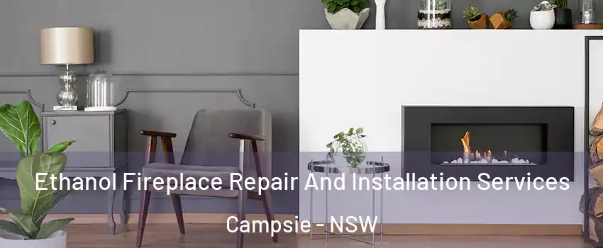Ethanol Fireplace Repair And Installation Services Campsie - NSW