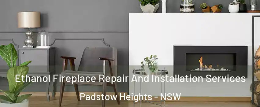 Ethanol Fireplace Repair And Installation Services Padstow Heights - NSW