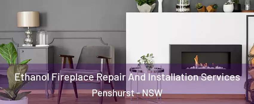 Ethanol Fireplace Repair And Installation Services Penshurst - NSW
