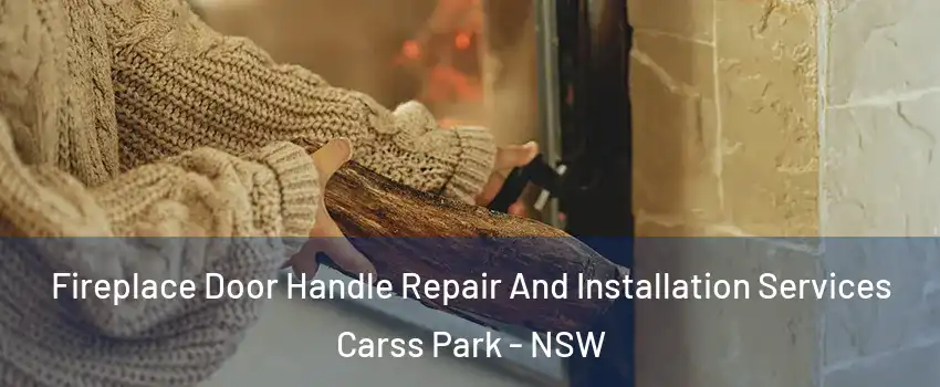 Fireplace Door Handle Repair And Installation Services Carss Park - NSW