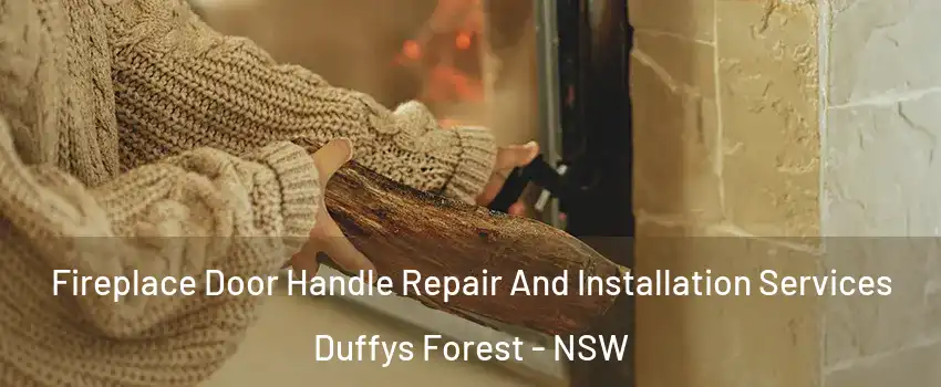 Fireplace Door Handle Repair And Installation Services Duffys Forest - NSW