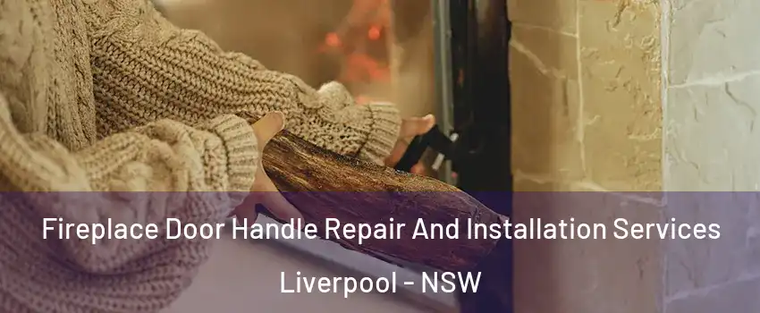 Fireplace Door Handle Repair And Installation Services Liverpool - NSW