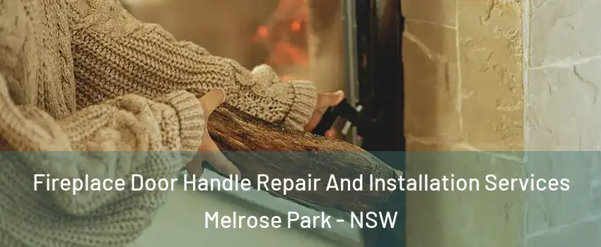 Fireplace Door Handle Repair And Installation Services Melrose Park - NSW