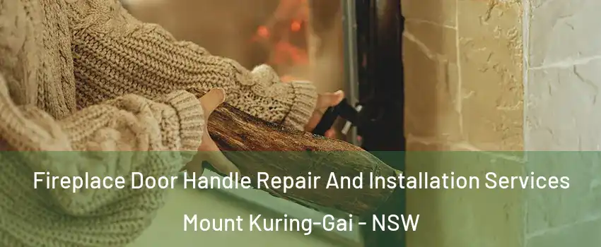 Fireplace Door Handle Repair And Installation Services Mount Kuring-Gai - NSW