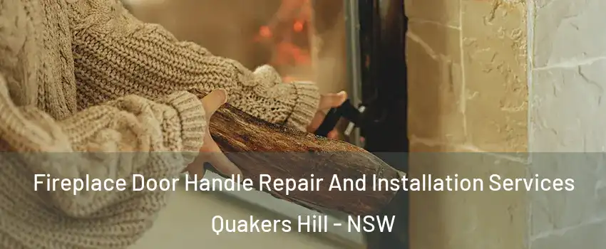 Fireplace Door Handle Repair And Installation Services Quakers Hill - NSW