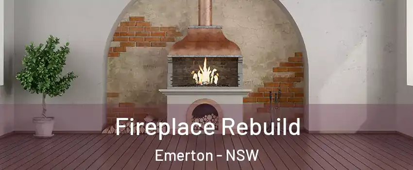 Fireplace Rebuild Emerton - NSW